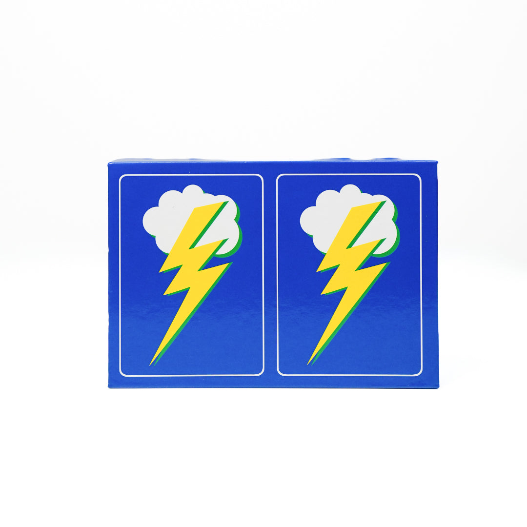 Lighting Bolt PVC Plastic Playing Cards