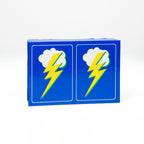 Lighting Bolt PVC Plastic Playing Cards