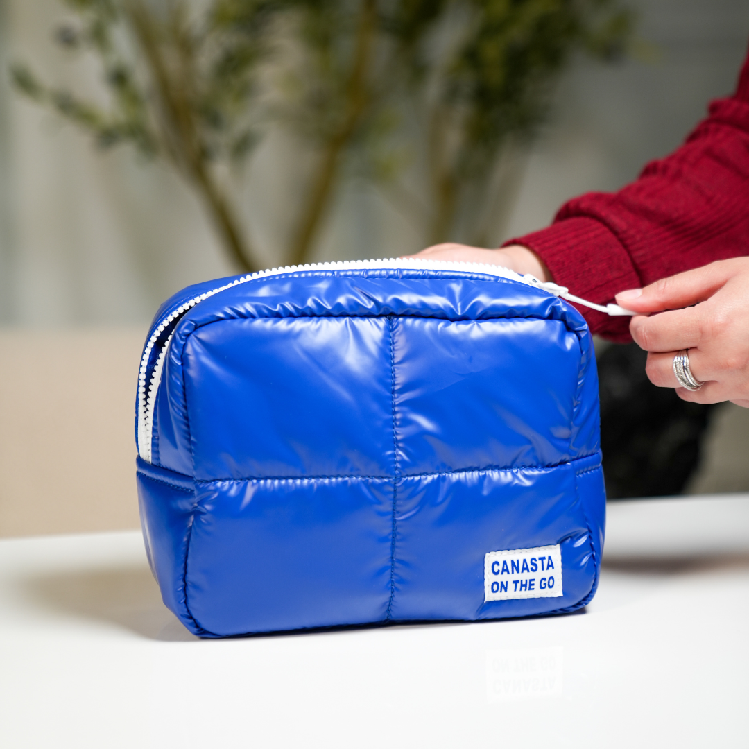 Travel Canasta Set ON THE GO in Blue
