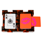 Tortoise Canasta Spinner Tray