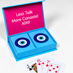 Evil Eye PVC Plastic Playing Cards