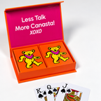Dancing Bear PVC Plastic Playing Cards