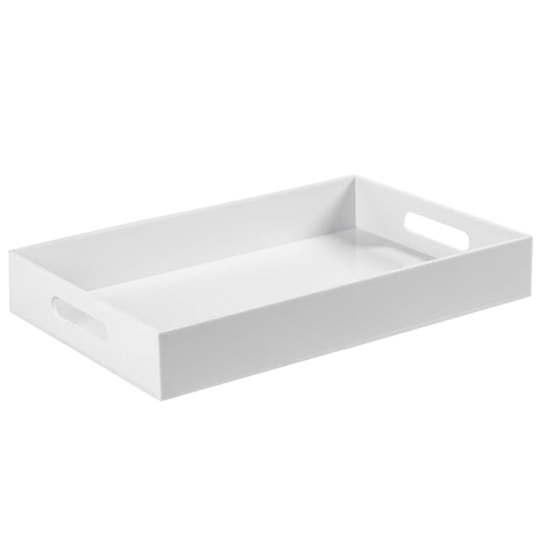 Clear Acrylic Canasta Tray (16” x 12”)