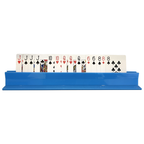 Bright Blue Canasta Rack | Card Holder