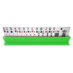 Bright Green Canasta Rack | Card Holder