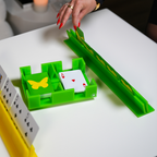 Bright Green Canasta Rack | Card Holder