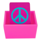 Deck Card Holder-HOT PINK