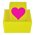 Deck Card Holder-YELLOW