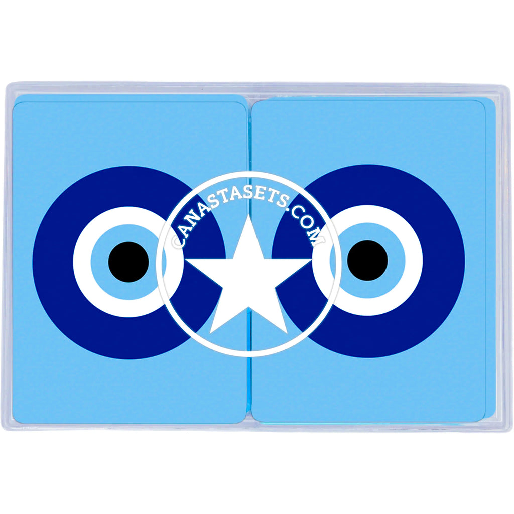 Evil Eye PVC Plastic Playing Cards