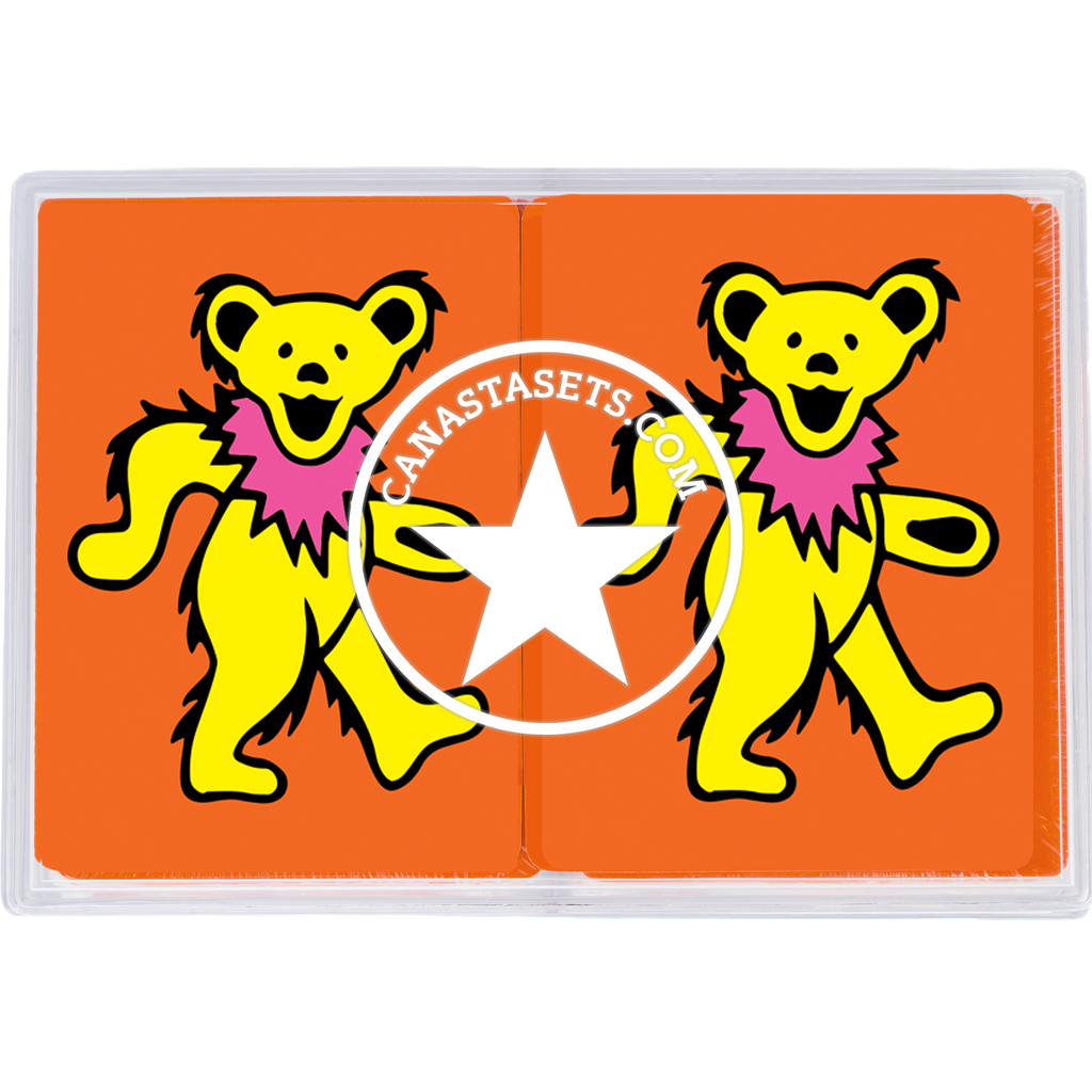 Cards-plastic PVC playing cards Dancing Bear