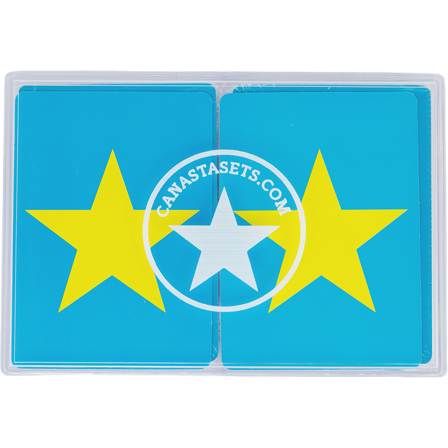 Cards-plastic PVC playing cards -Star logo