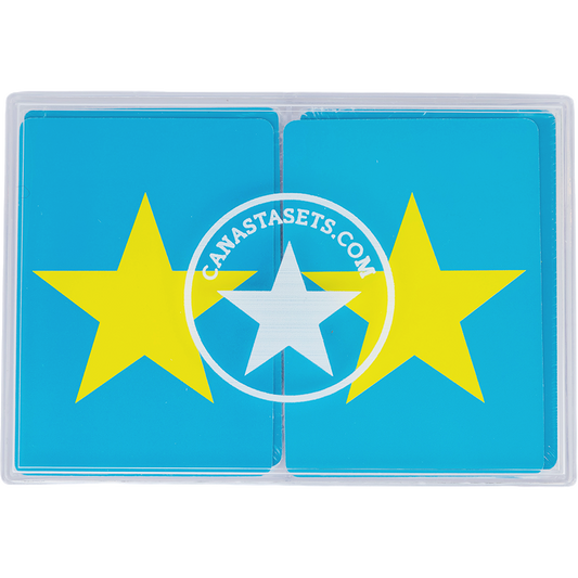 Cards-playing cards -Star logo