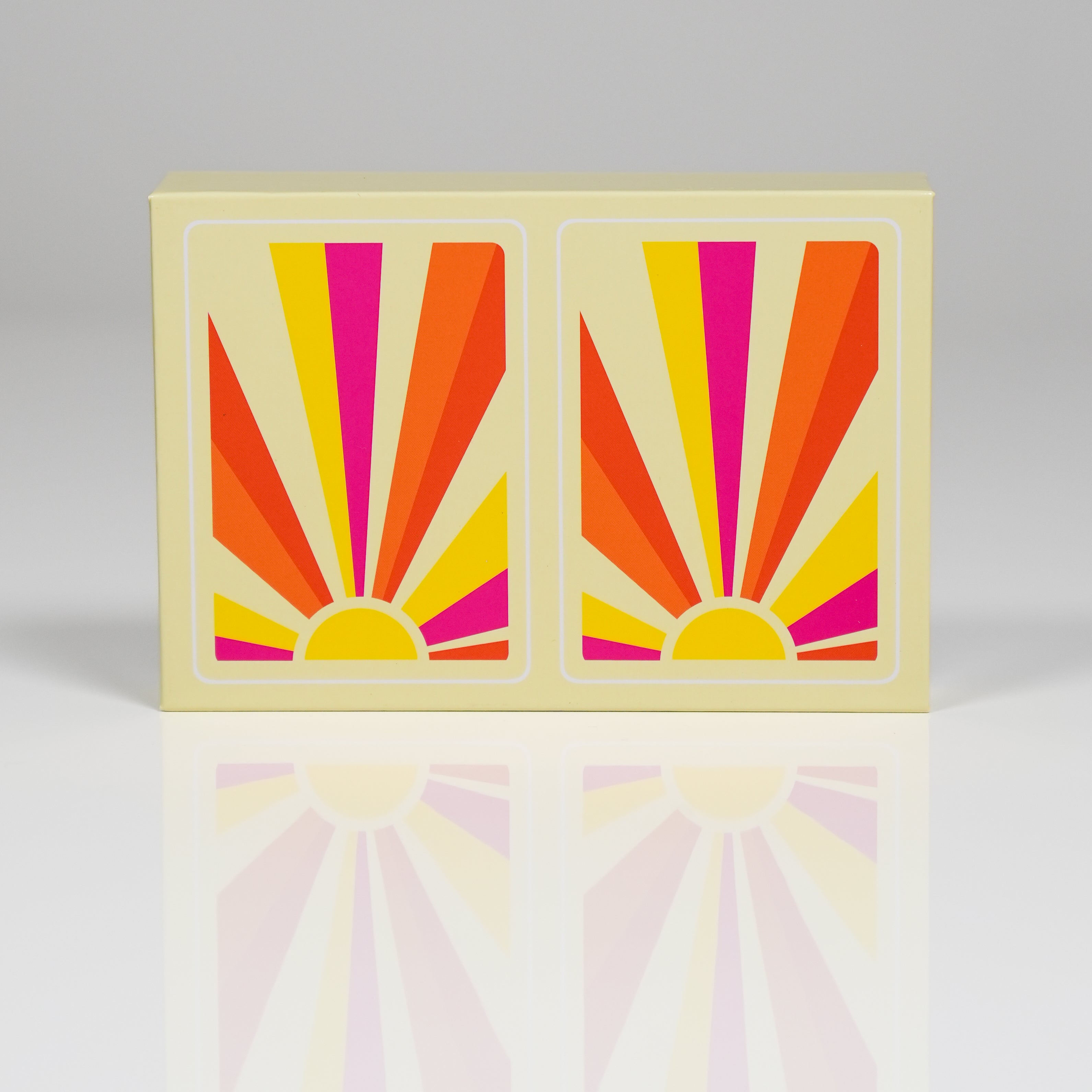 Sunset PVC Plastic Playing Cards