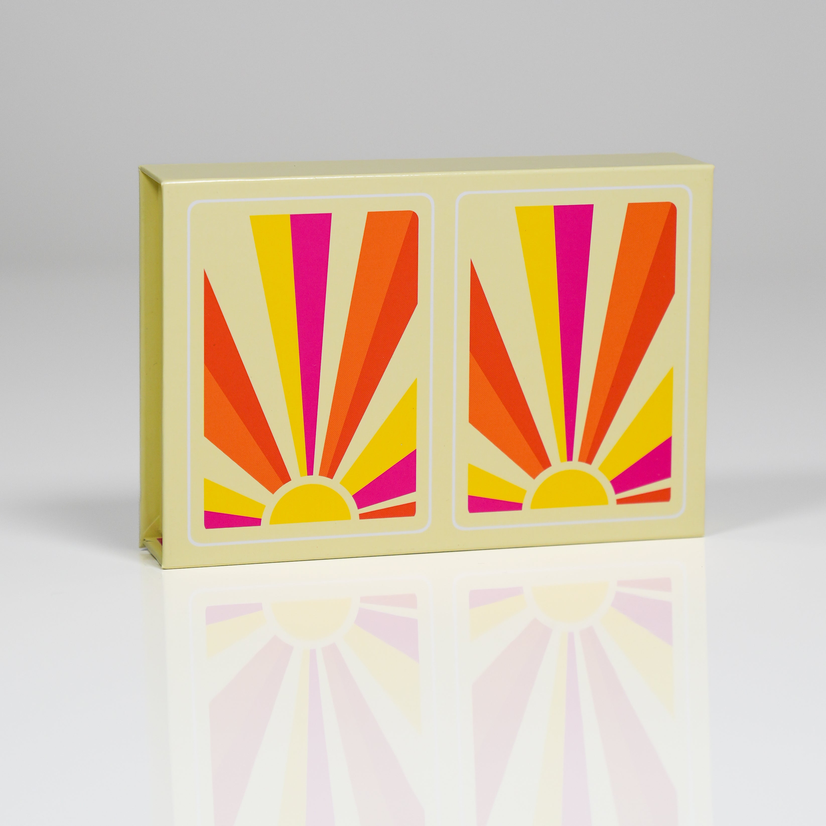 Sunset PVC Plastic Playing Cards
