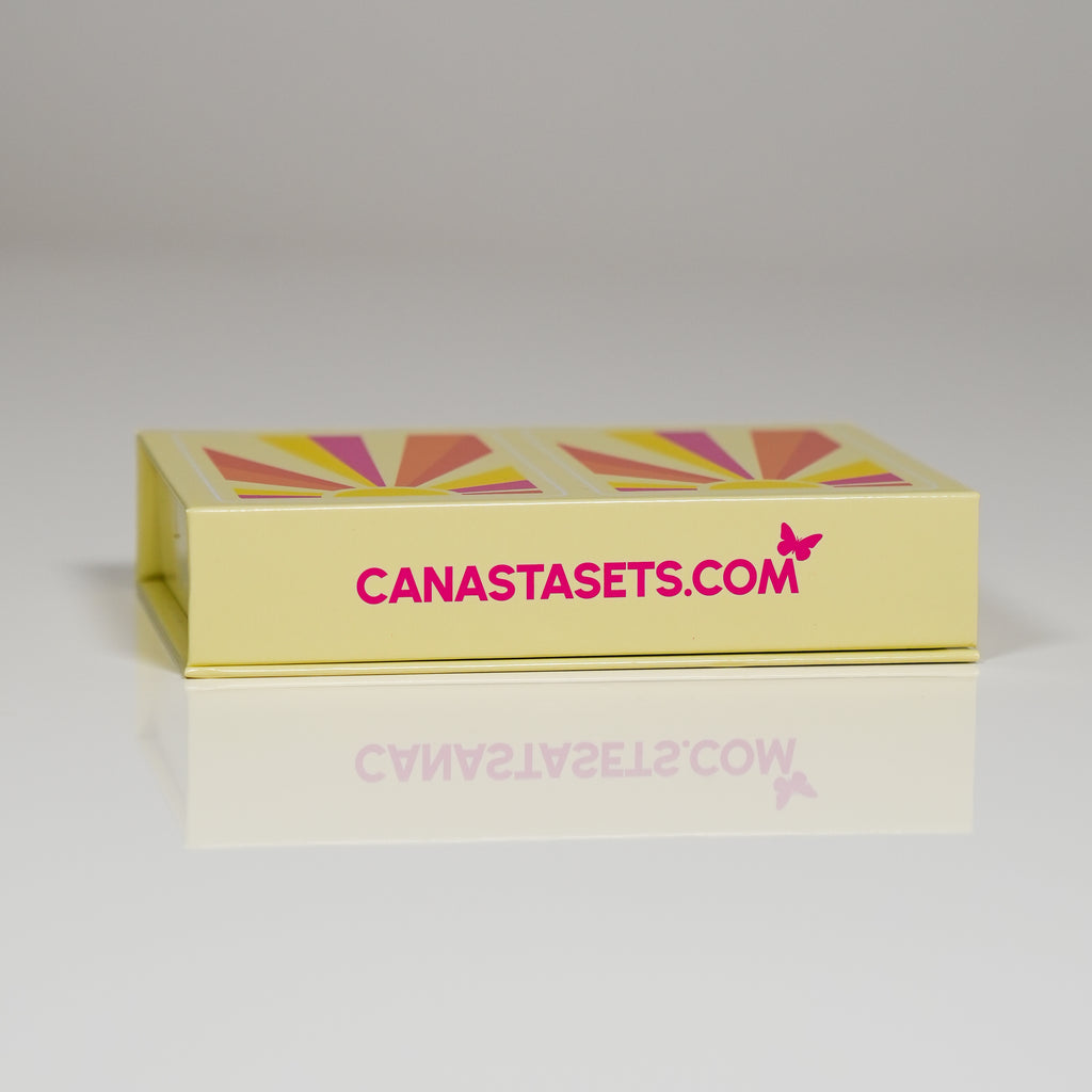Sunset PVC Plastic Playing Cards