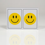 Smile Face PVC Plastic Playing Cards