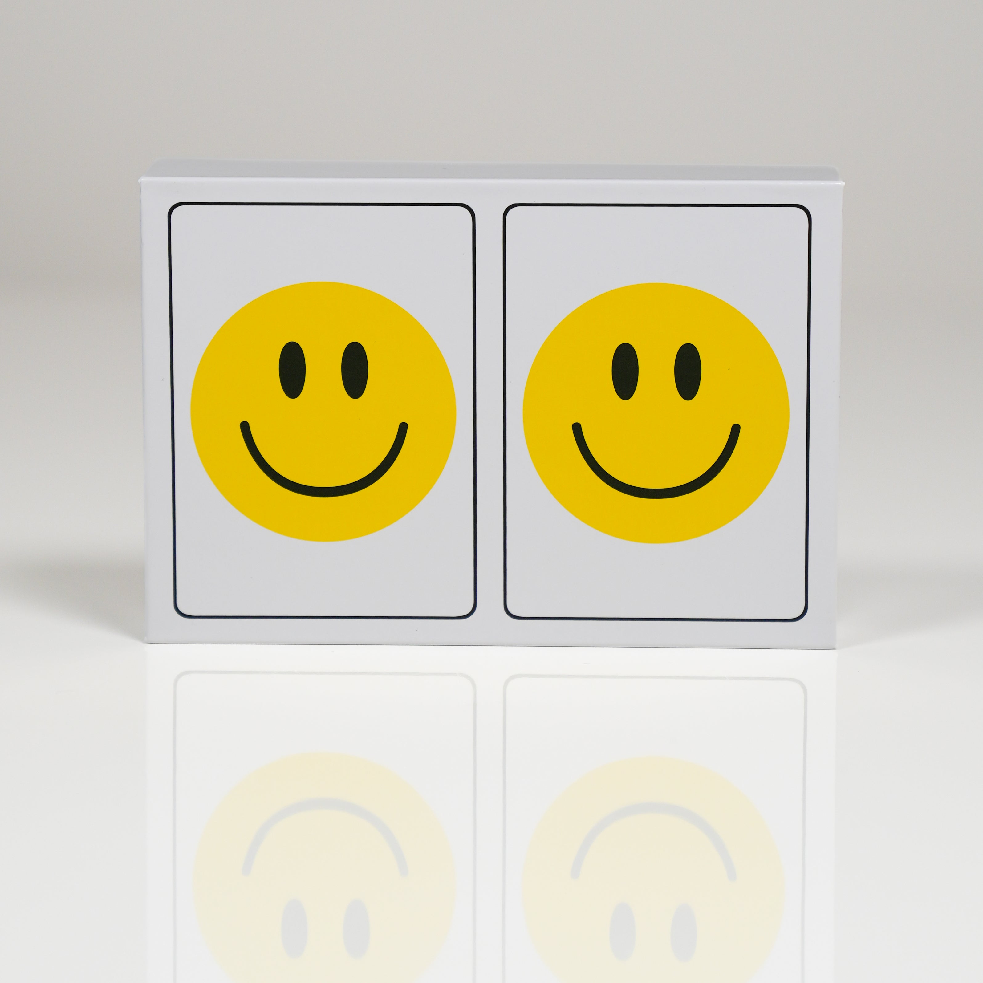 Smile Face PVC Plastic Playing Cards