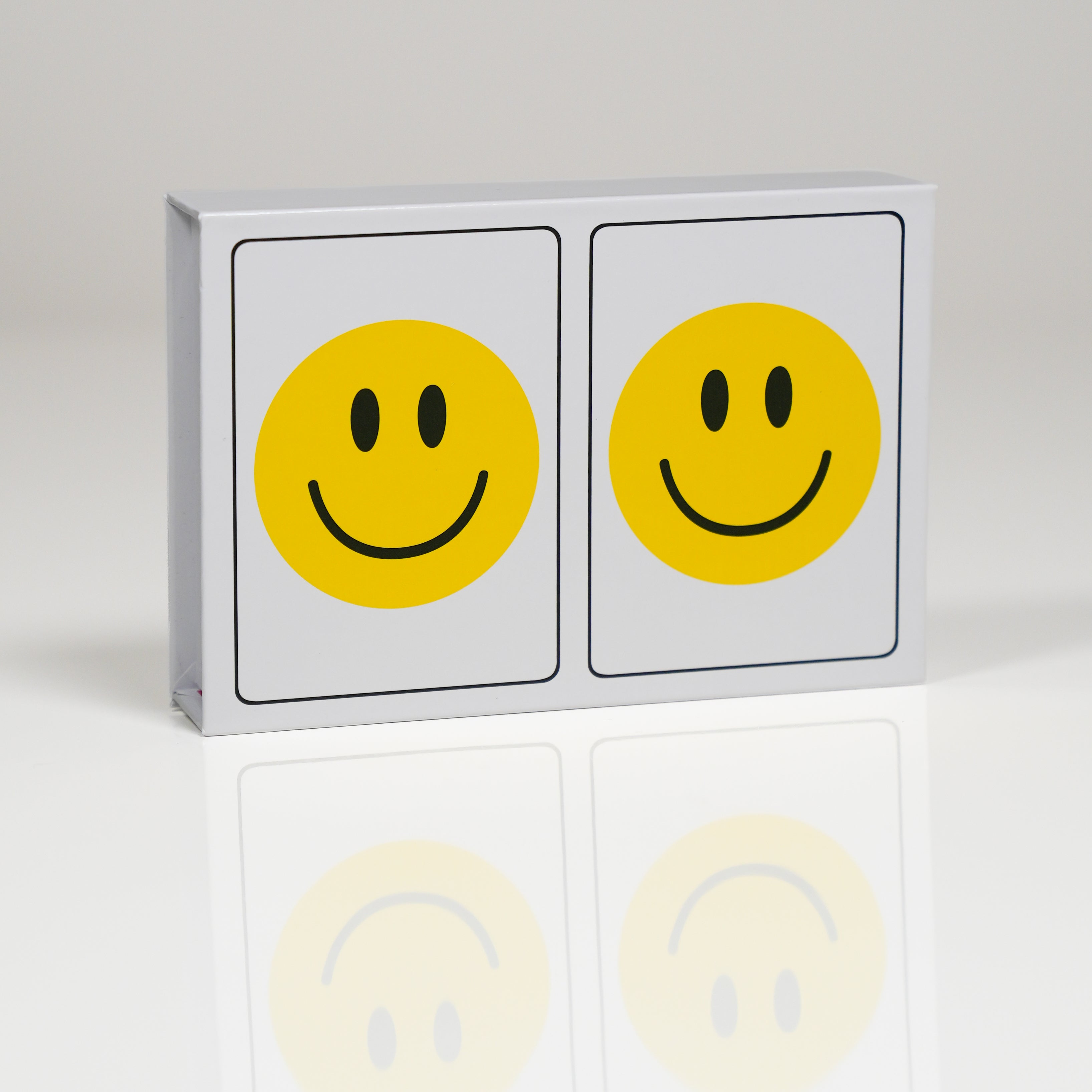 Smile Face PVC Plastic Playing Cards