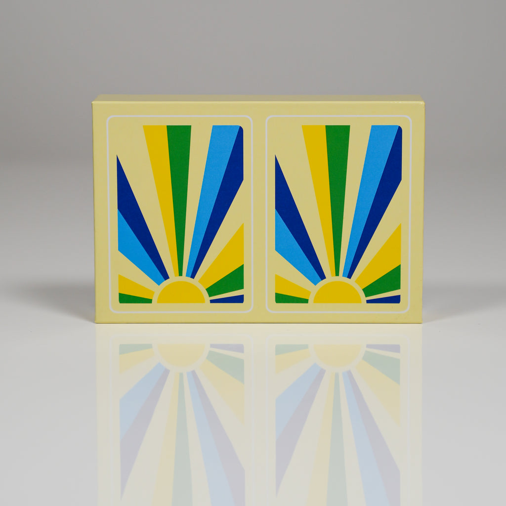 Sunrise PVC Plastic Playing Cards