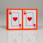 Pink Kiss PVC Plastic Playing Cards