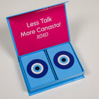 Evil Eye PVC Plastic Playing Cards