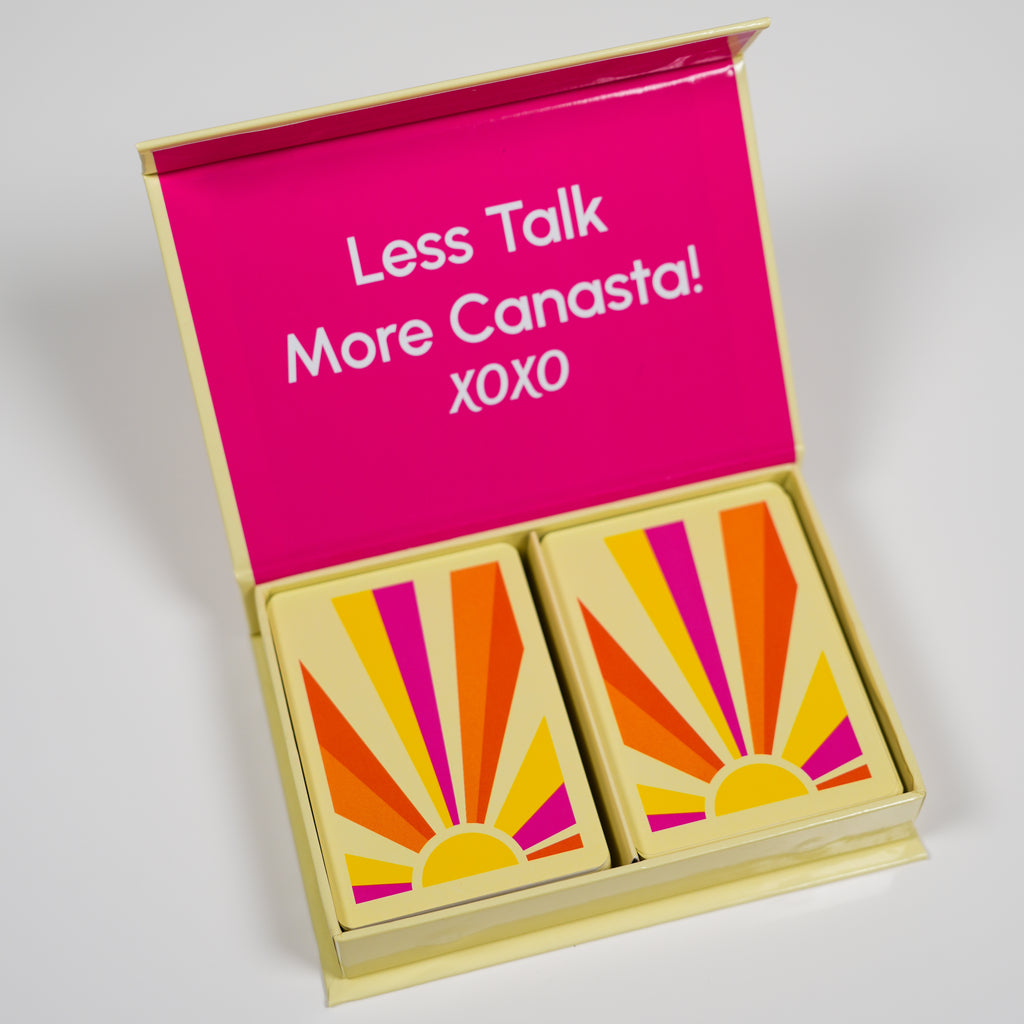 Sunset PVC Plastic Playing Cards