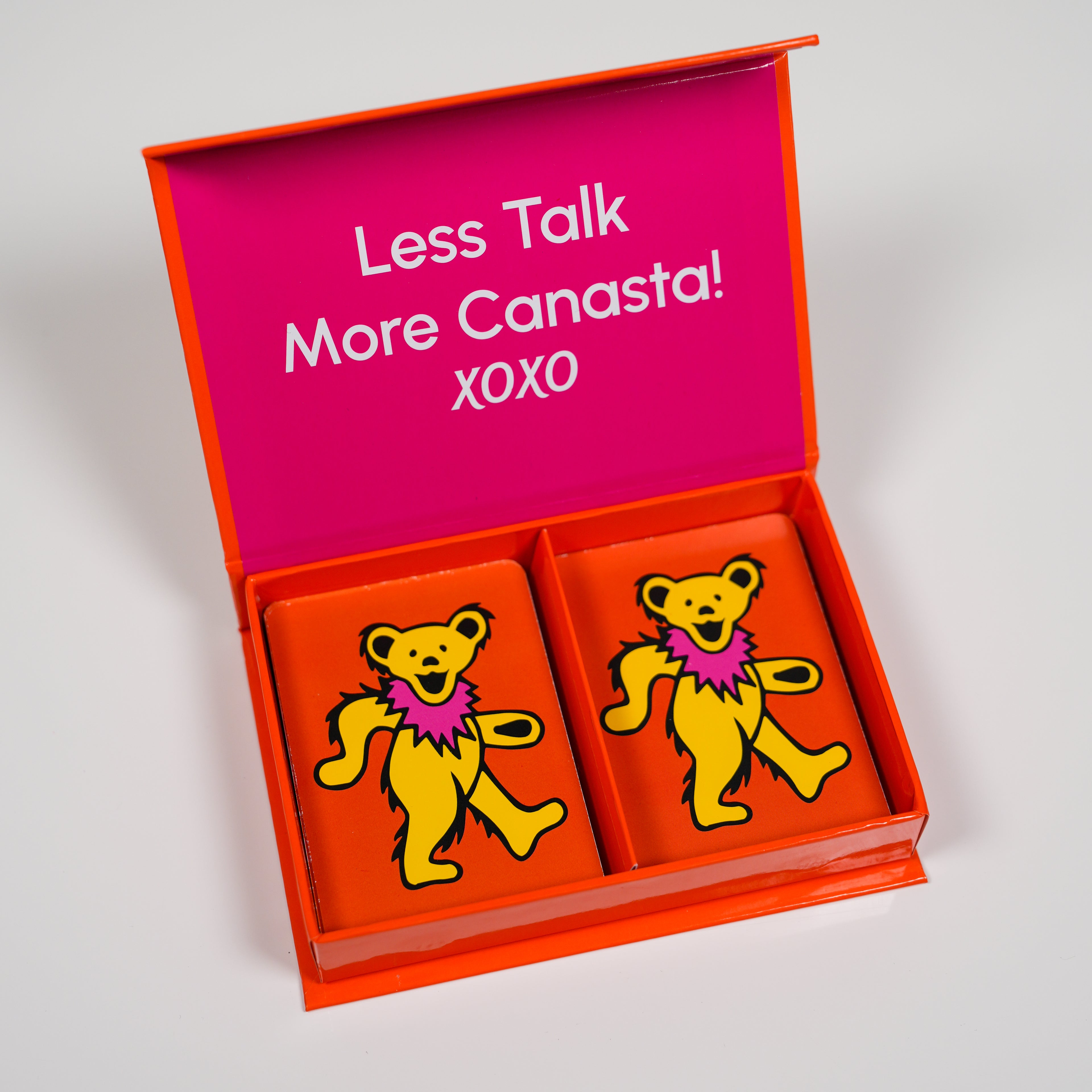 Dancing Bear PVC Plastic Playing Cards
