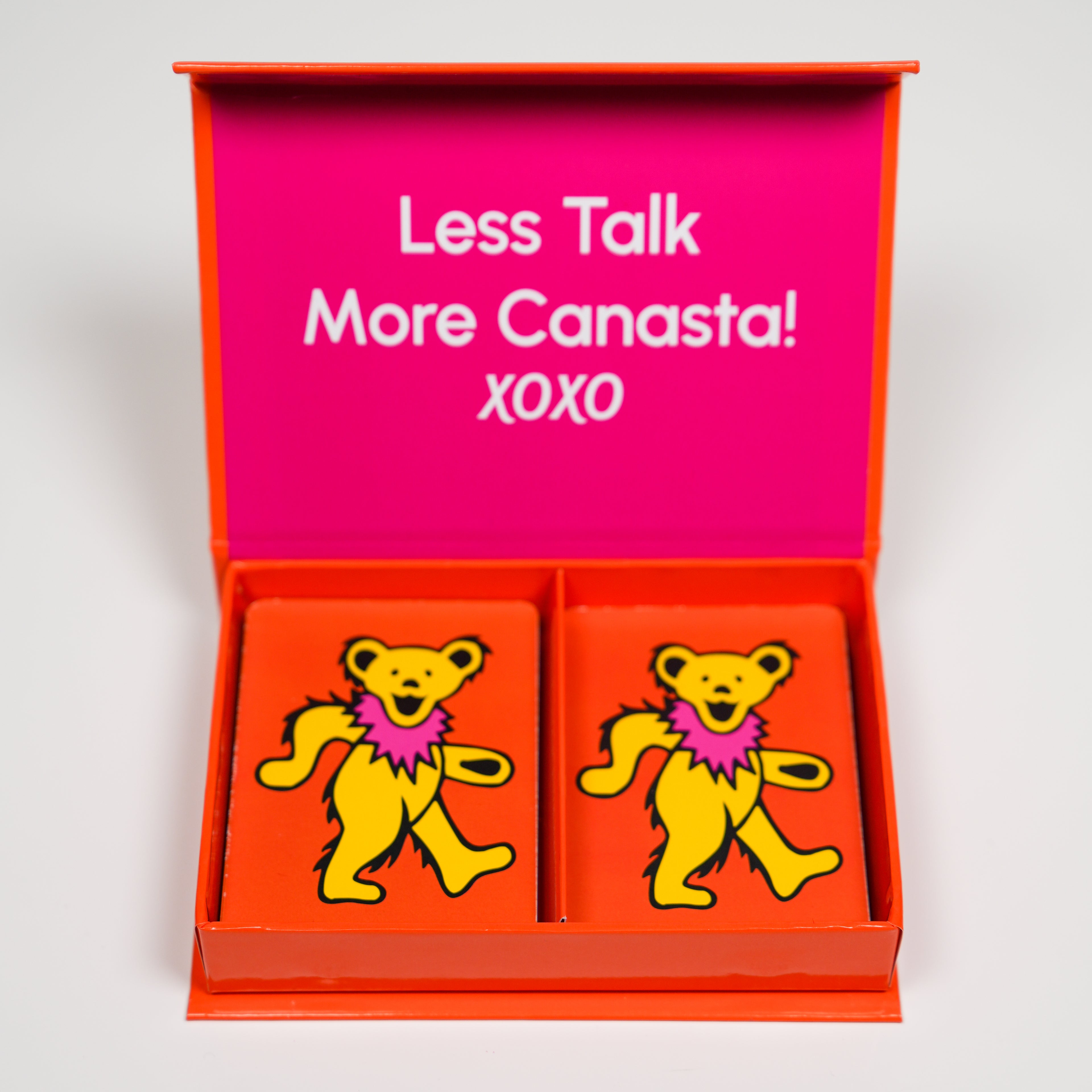 Dancing Bear PVC Plastic Playing Cards