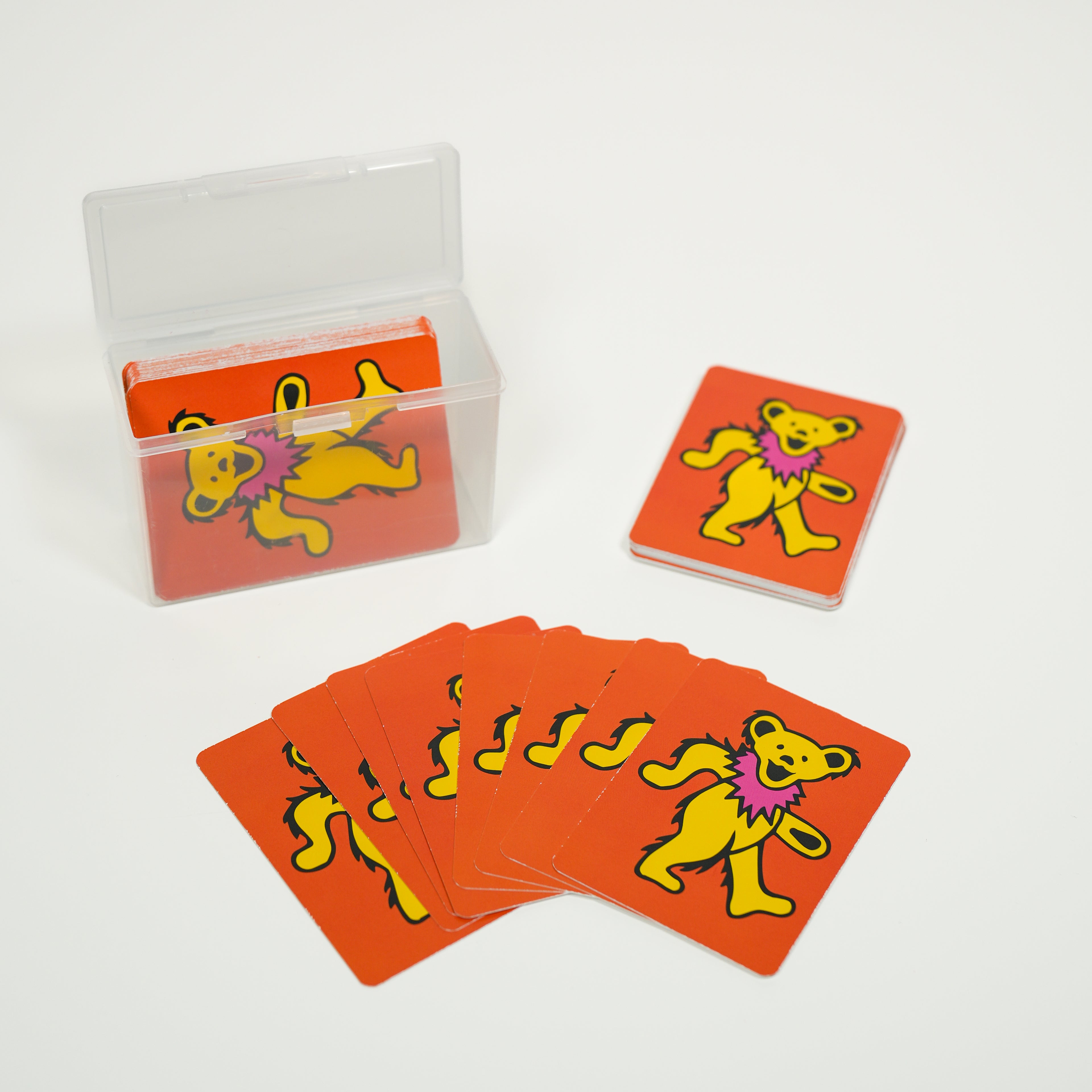 Dancing Bear Travel Cards (Includes 2 Decks of PVC Cards with a Carry Case)