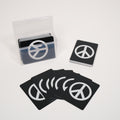 Black & White Peace Travel Cards (Includes 2 Decks of PVC Cards with a Carry Case) (Copy)