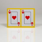 Love Block Letters PVC Plastic Playing Cards