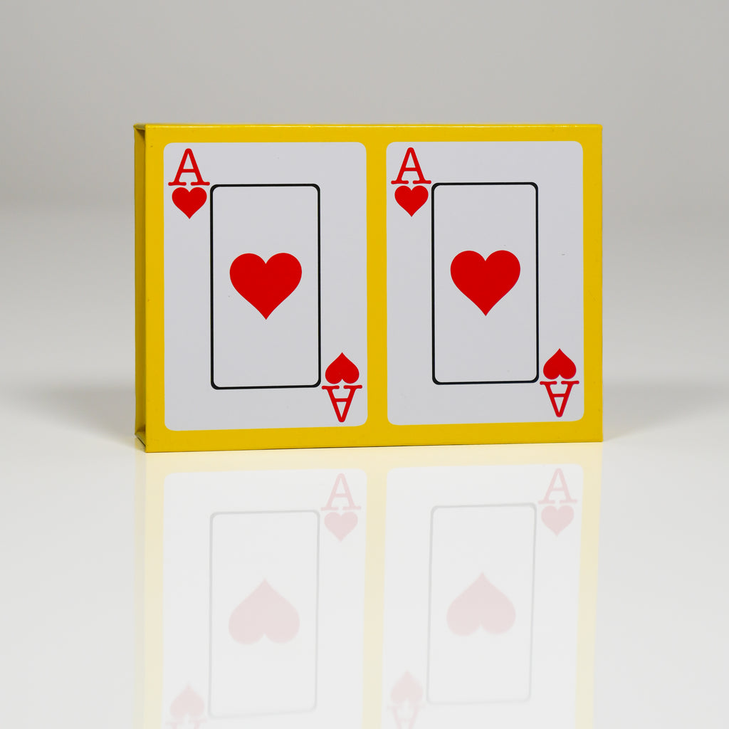 Love Block Letters PVC Plastic Playing Cards