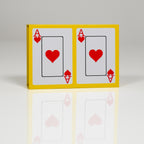 Love Block Letters PVC Plastic Playing Cards