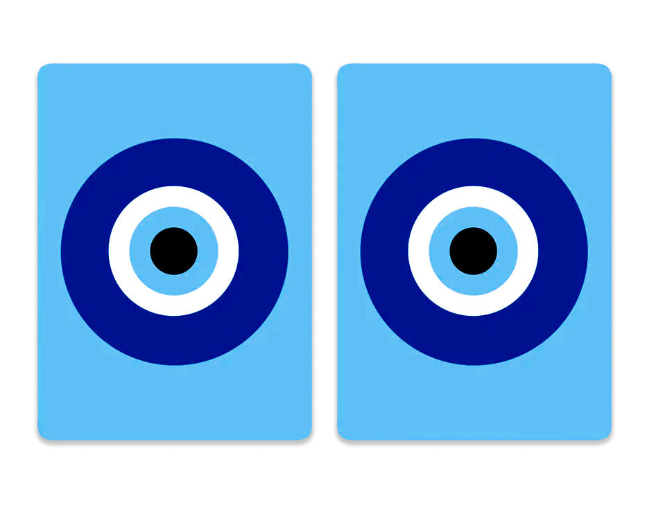 Evil Eye PVC Plastic Playing Cards