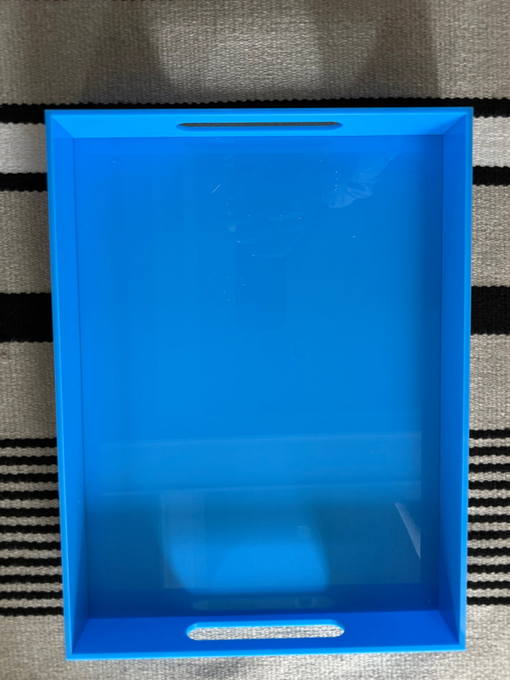 Acrylic Tray- BRIGHT BLUE 16x12