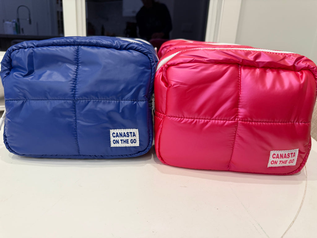 TRAVEL CANASTA Set on the GO in BLUE