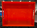 Acrylic TRAY- Bright Orange 16x12