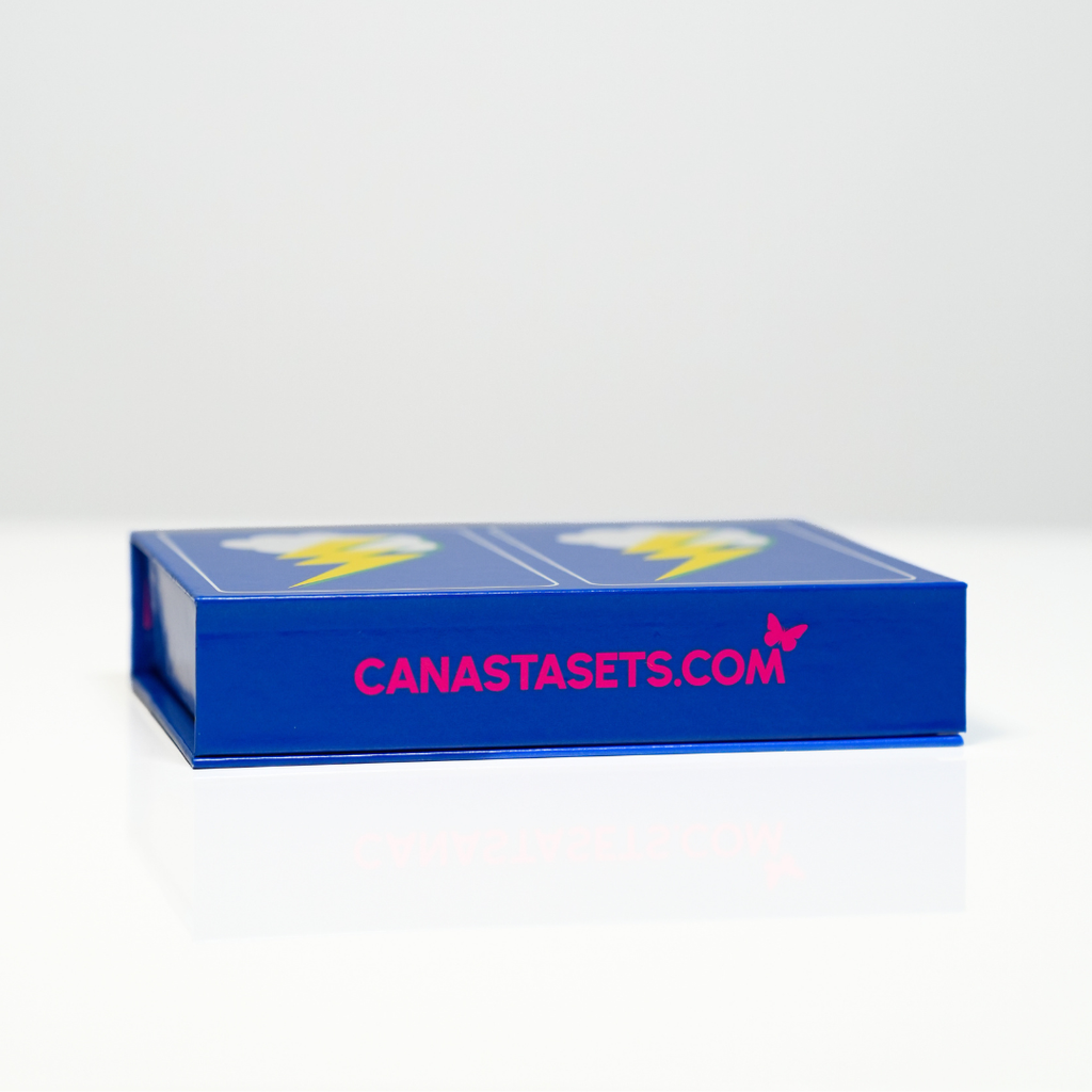 Lighting Bolt PVC Plastic Playing Cards