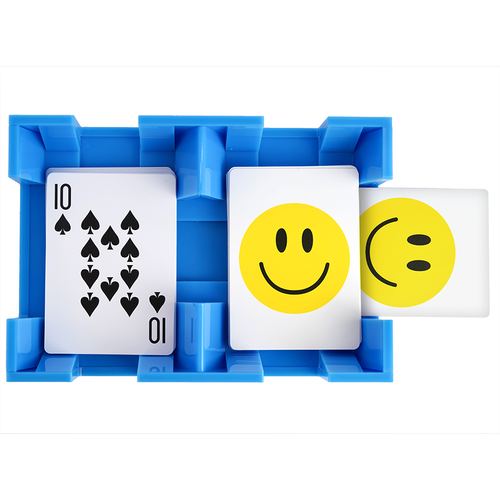 Canasta Spinner Tray in Bright Blue