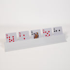 White Canasta Rack | Card Holder