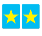Cards-plastic PVC playing cards -Star logo